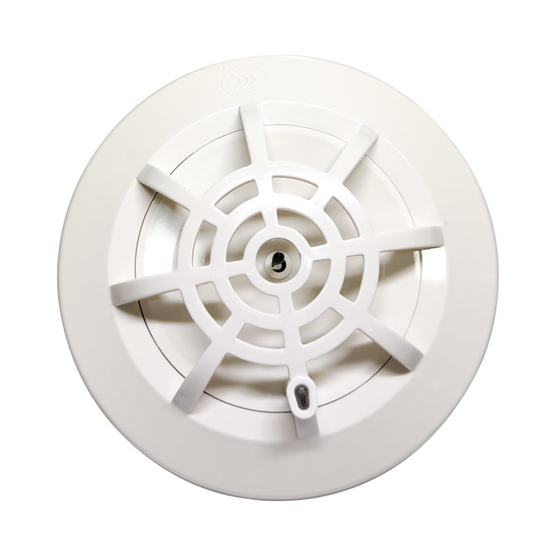 White Conventional Heat Detector 2 Wired For FM200 Gas Extinguishant Control System