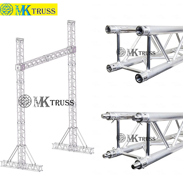 Aluminum 6082-T6 15ft Square Truss TV Mount Lighting System for DJ Lights and Speakers