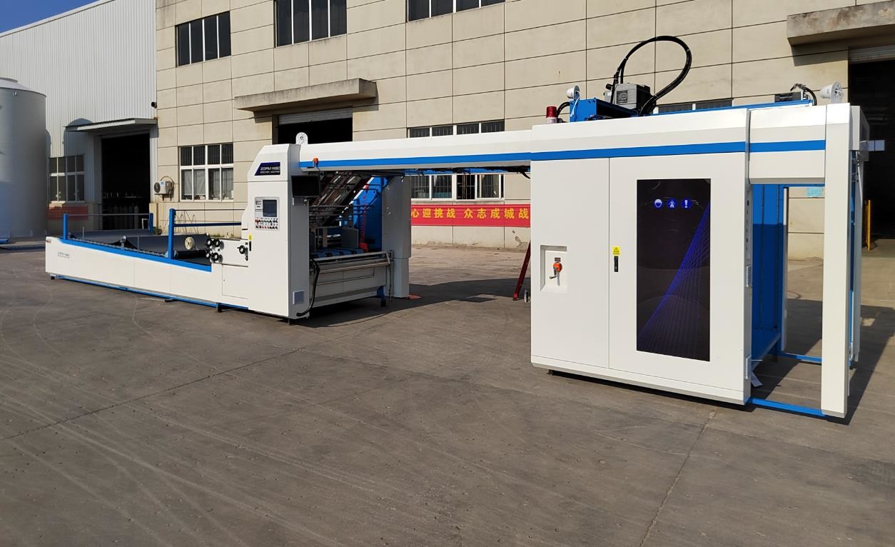 Intelligent High Speed Flute Laminator Machine 150m/Min 0.5mm-10mm