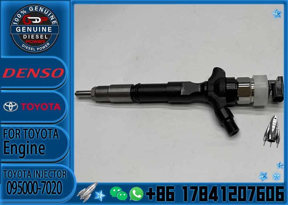 Hot Selling Diesel Injector 23670-39175 Common Rail Injector 095000-7020
