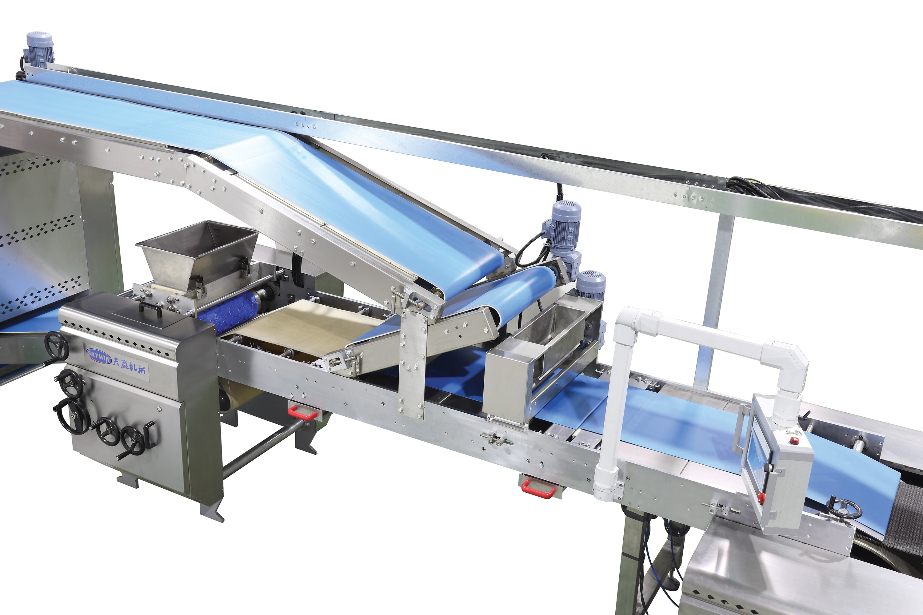 Small Model 400 MM Biscuit Making Machine Small Capacity Biscuit Production Line