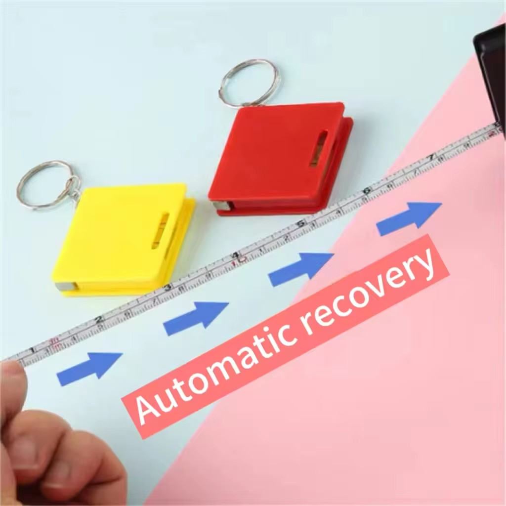 Wintape Custom Promotional Gift Logo Mini Steel Tape Measure With Spirit Level Small Metric Imperial Measuring Tape