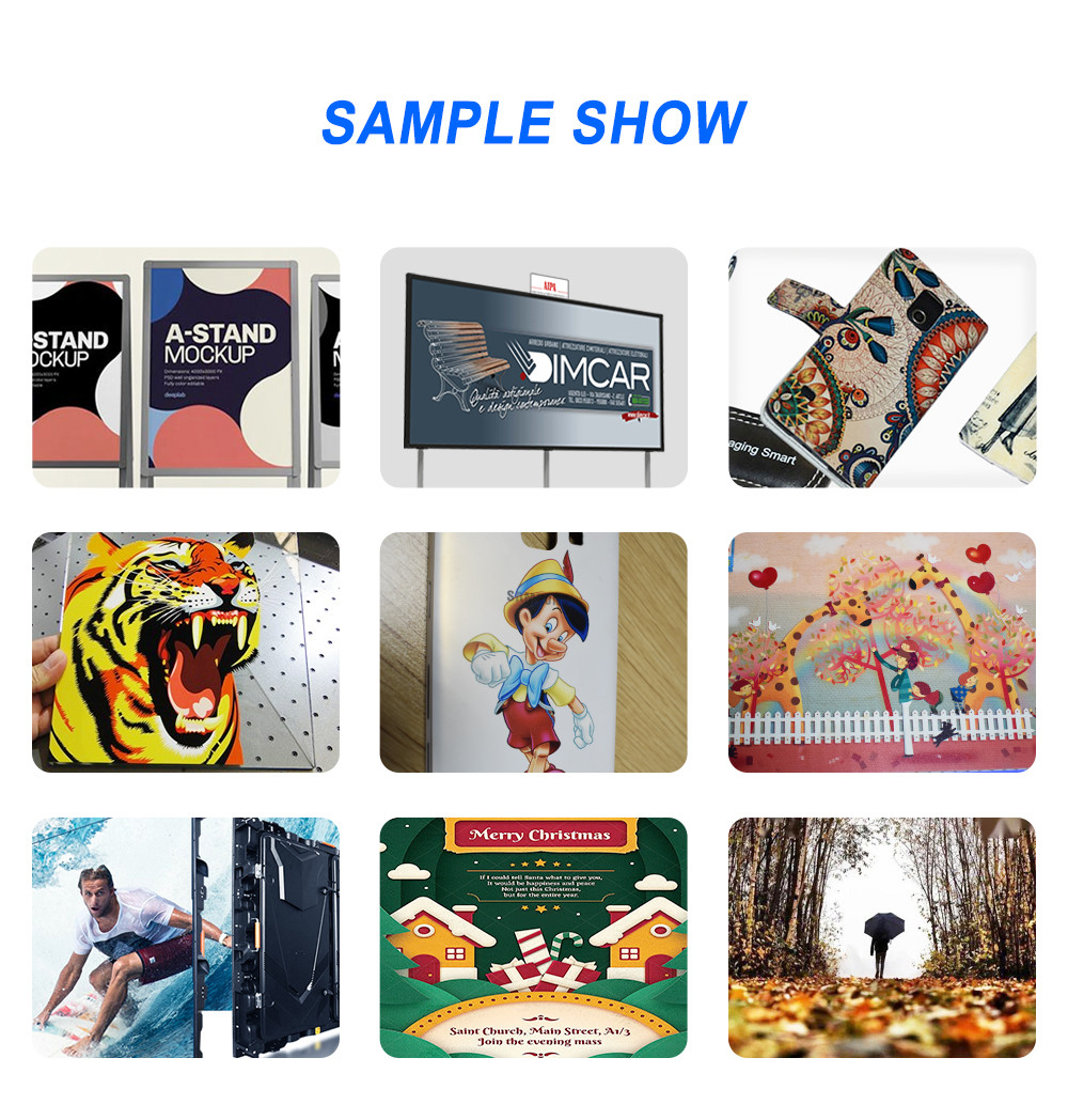 1800mm Uv Flatbed Printer For Hybrid Advertising Metal Cloth Pvc Board Signage