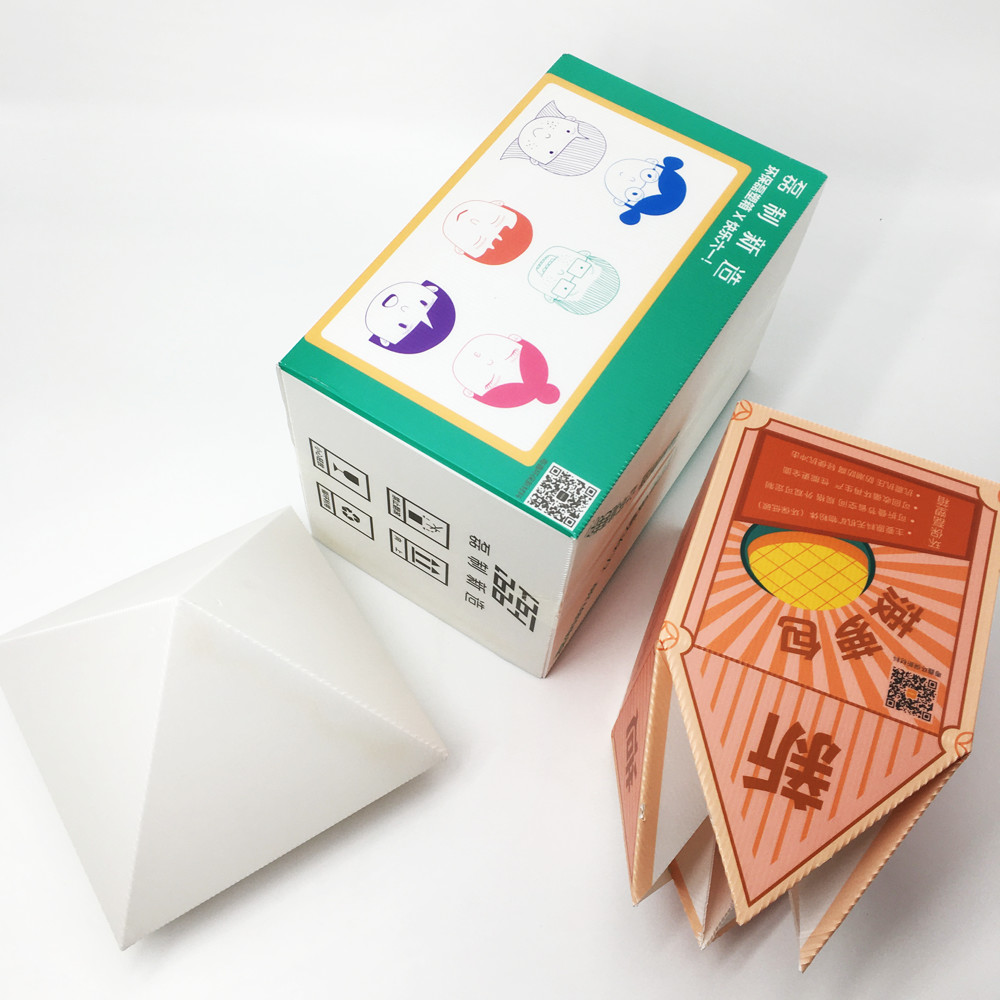 RoHS Corrugated Plastic Carton 600 X 400mm Color Printing