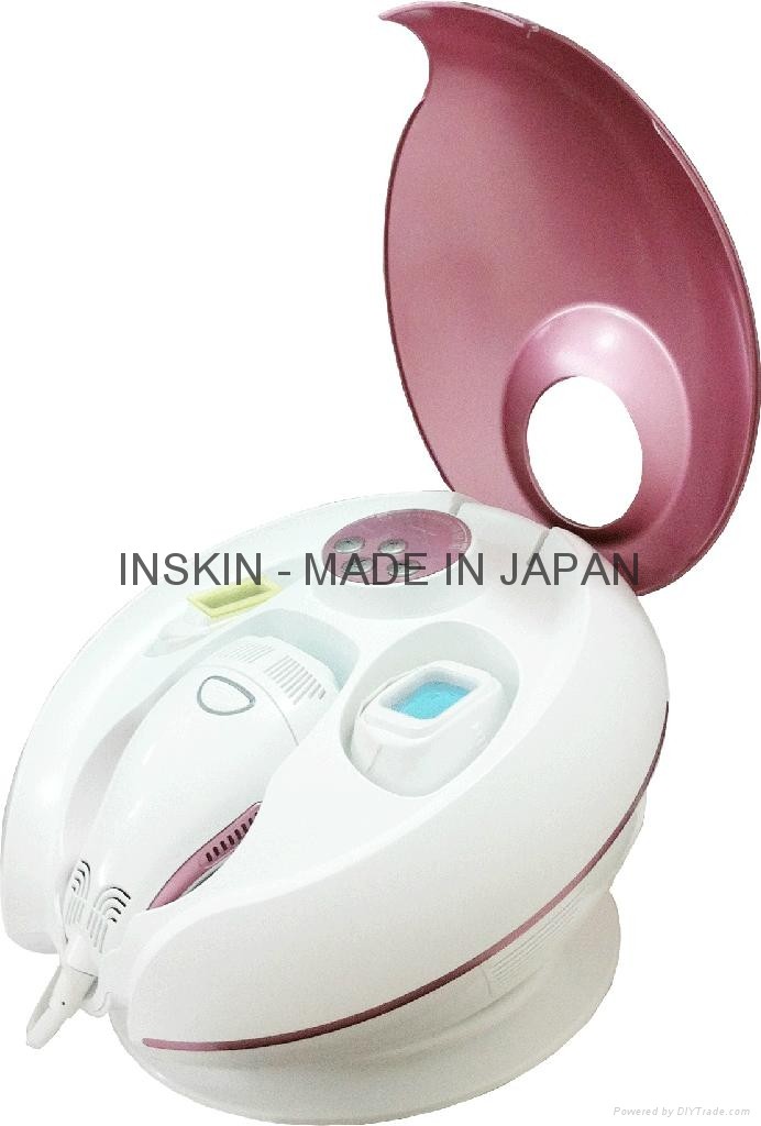 Pink IPL Hair Removal Machines Wind Cooling Intense Pulsed Light