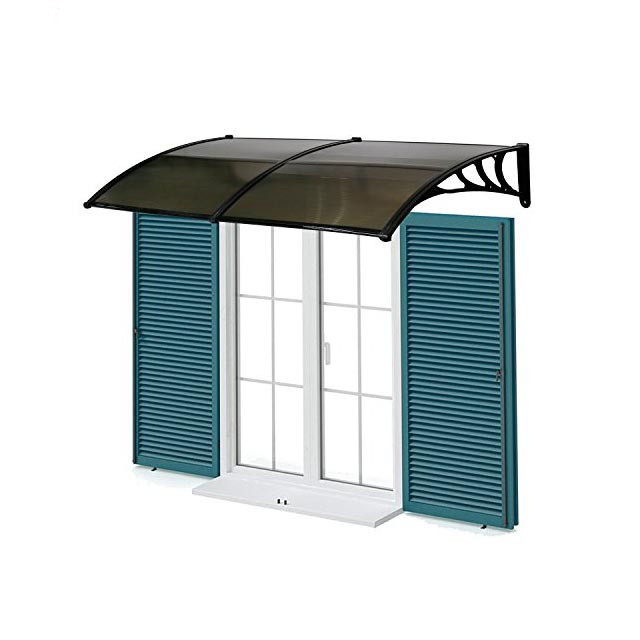 Aluminium bracket Polycarbonate roofing Canopy