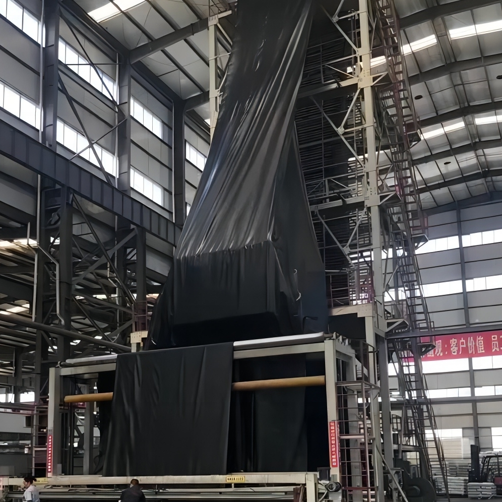 HDPE Geomembrane Fish Pond Liner 0.5mm 1mm 2mm for Modern Landfill Sites Design Style
