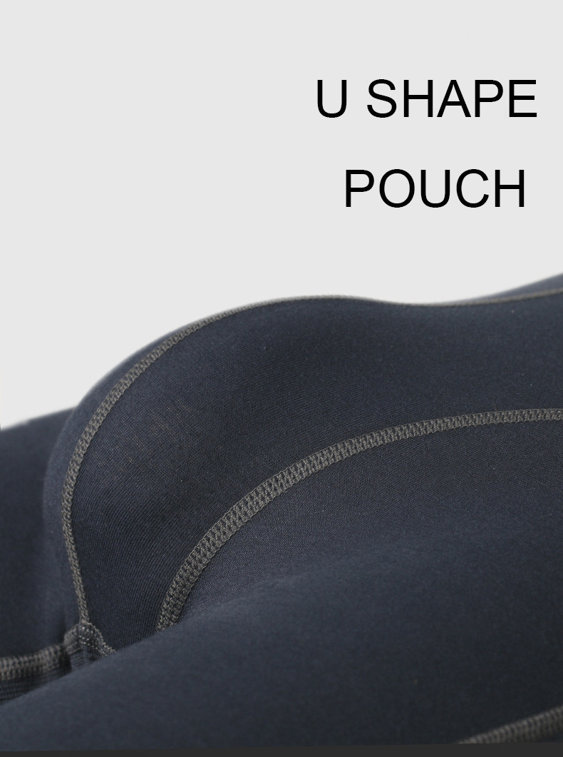 White Compression Mens Cotton Boxer Shorts Underwear Soft Cotton Lengthened Legs Abrasive Pants
