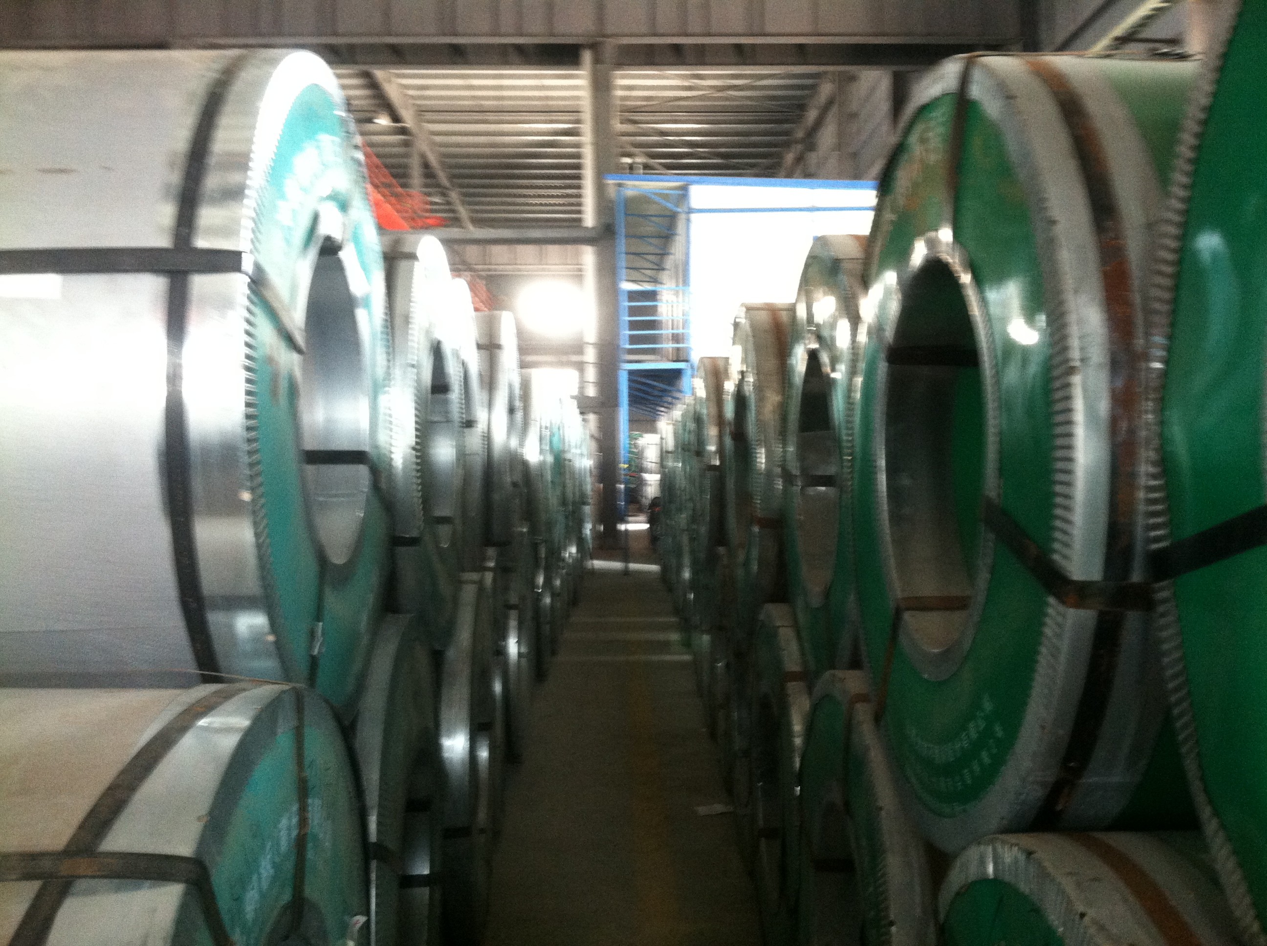low carbon high nickel alloyed austenitic stainless steel 904L stainless steel coils , UNS N08904 2B finished