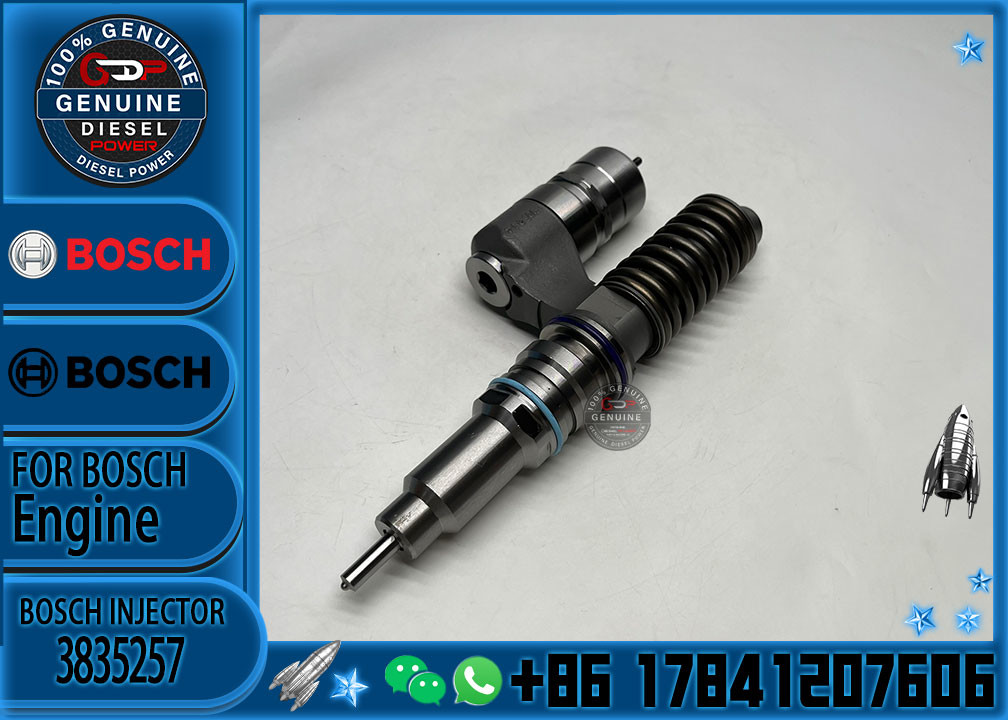 Fuel Injector 3835257 20440409 20440412 0414702016 0414702023 Compatible With Common Rail Fuel Injector