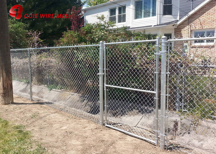 chain link fence gate