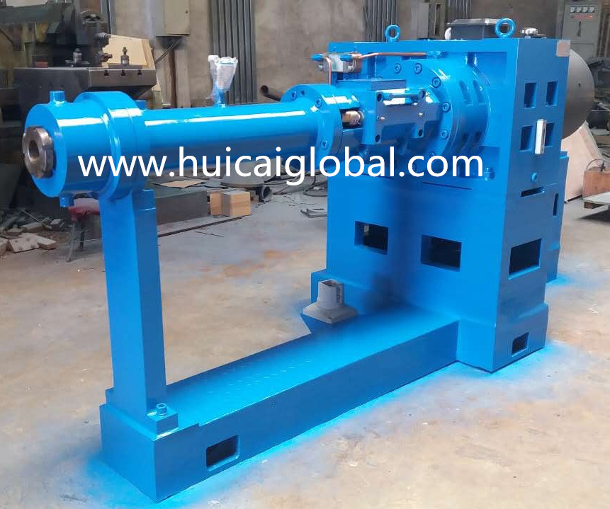 3000 KG Cold Feeding Rubber Extruder Machine with Screw Rotational Speed of 0-60r/min