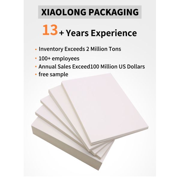 White Cardboard Roll 500mm Width for Magazine Covers and Packaging