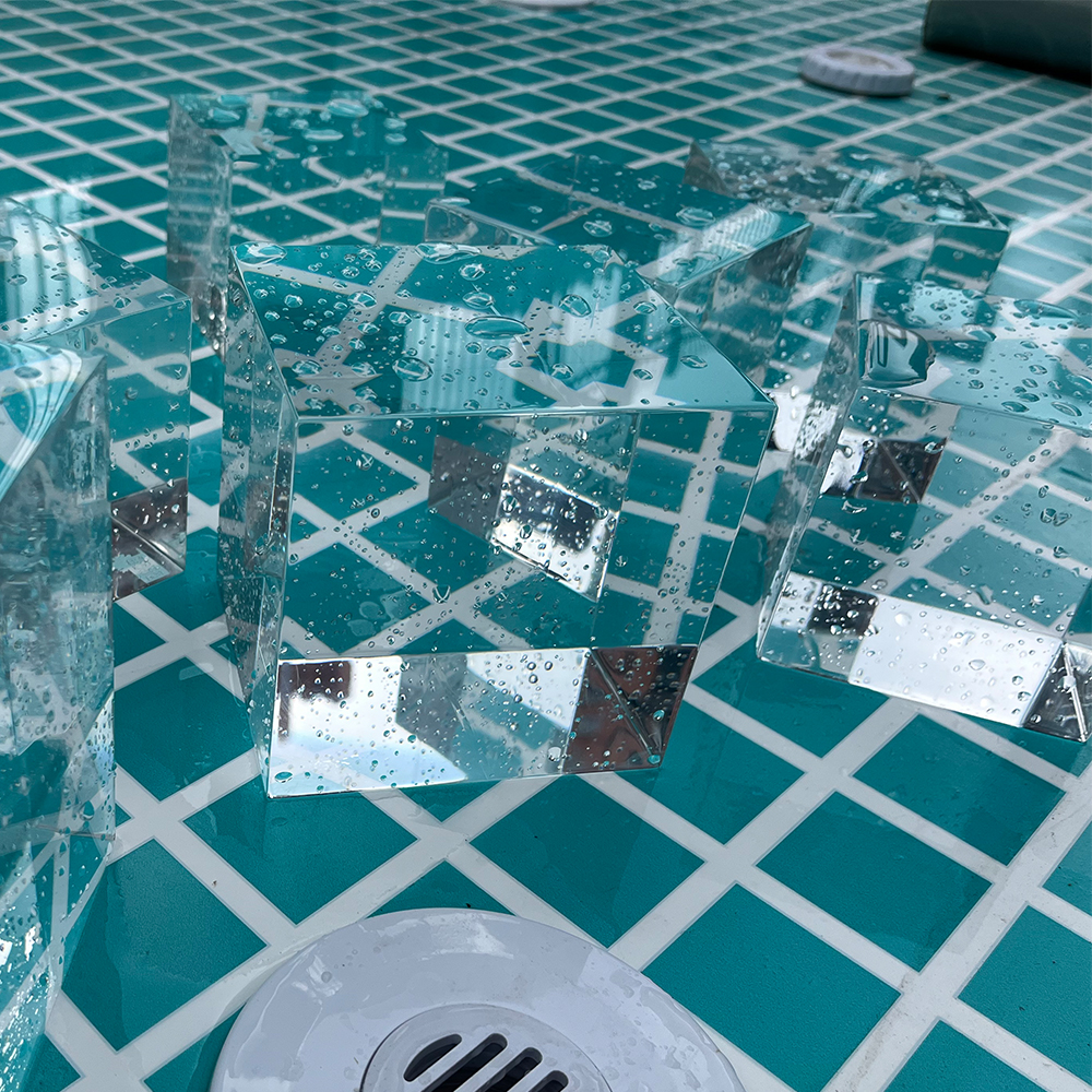 Transparent 100Mm Swim Pool Wall Bottom And Side Panel For Swimming Pool From Aupool