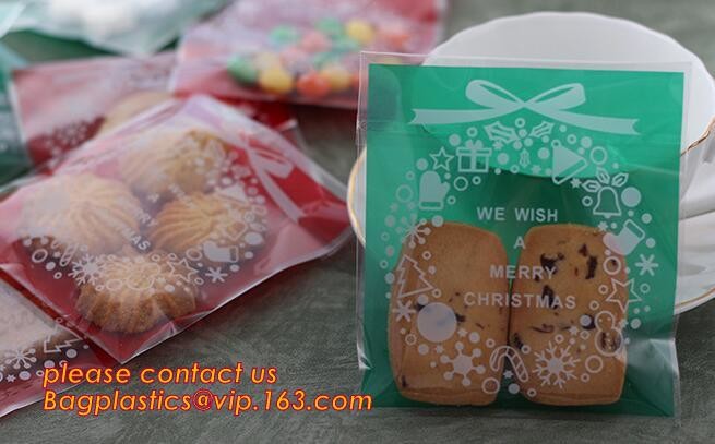 gravure printing halloween party bag, cute design food grade plastic cookie packing,halloween shrink cello treat bags fo