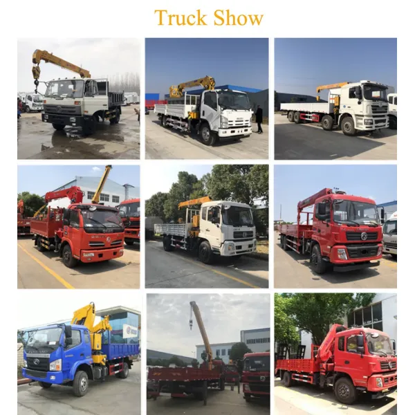 10 Ton 20 Ton Truck Mounted Crane Telescopic Straight Arm Single Arm Crane