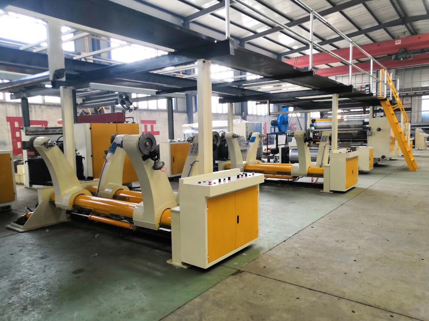 Hydraulic Type Shaftless Mill Roll Stand Symmetrical Structure Motorized Control Clamping