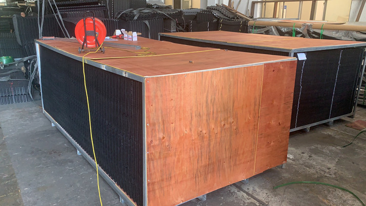 Evaporative Condenser PVC Cooling Tower Fills 1300mm Cross Flow Media