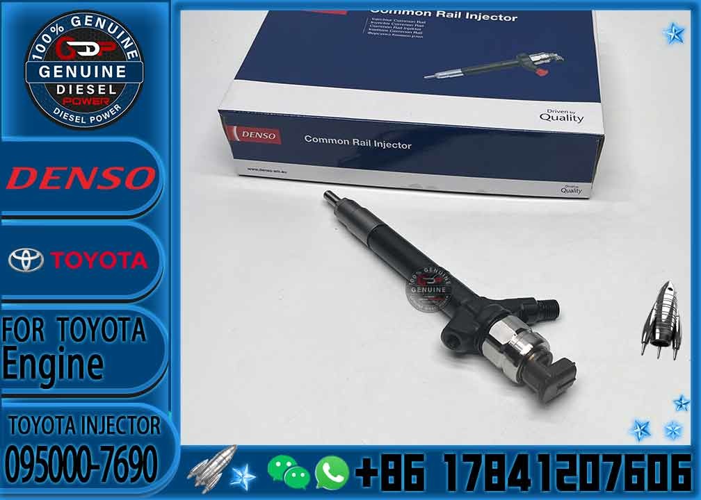 Diesel Fuel Engine Injector 095000-7680 23670-0R180 095000-7690 23670-09270 Avensis 2AD-FTV Truck Engine Parts
