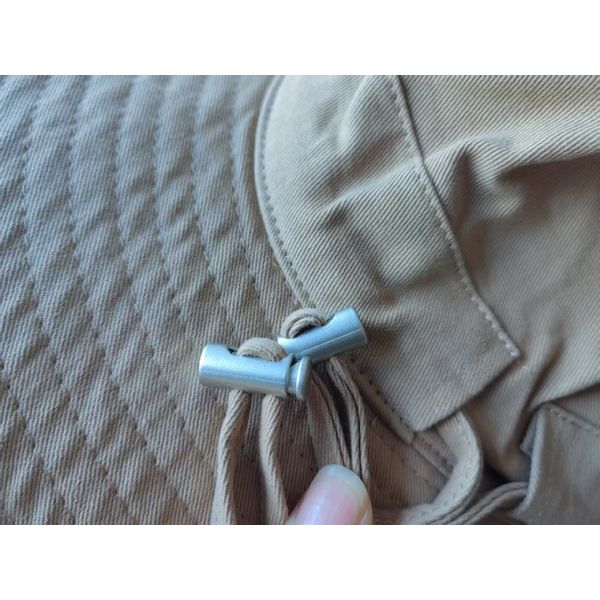 Mens Womens Casual Cotton Hat 280GSM Thick Twill Fabric Frayed Brim Adjustable Cord Stopper Embroidered Logo Circular Size