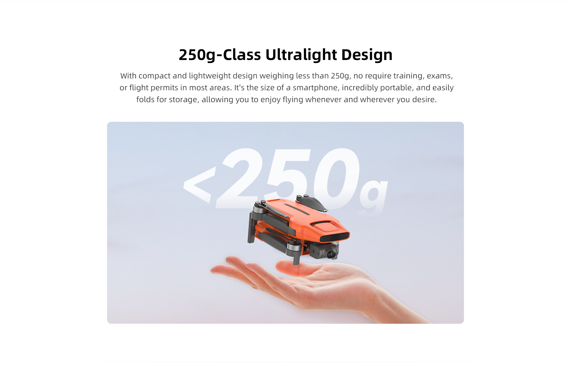 Lightweight Folding Body Drone Experts One Battery For Fimi X8 Mini3 Drone Multiple Safeguards Strong Wind Resistance