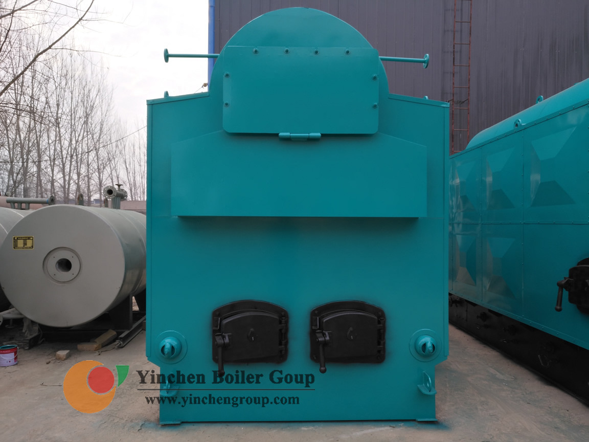 Yinchen brand DZH type steam temperature 170- 194C steam output 1-4 t/h biomass boiler efficiency