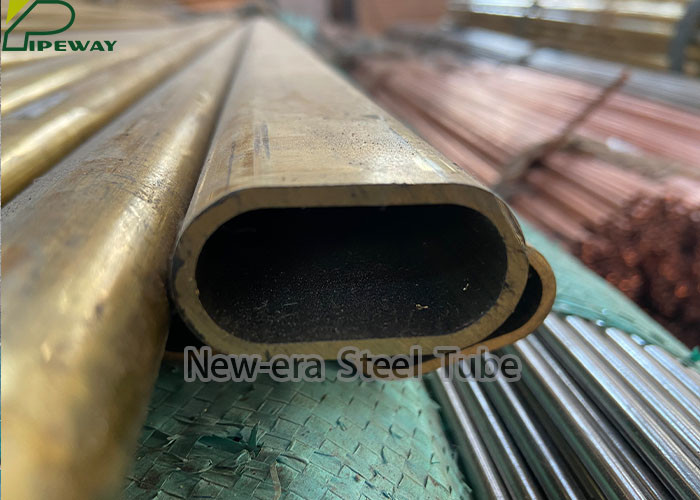Hard Drawn Oval ASTM B135 C33000 Copper Alloy Tube