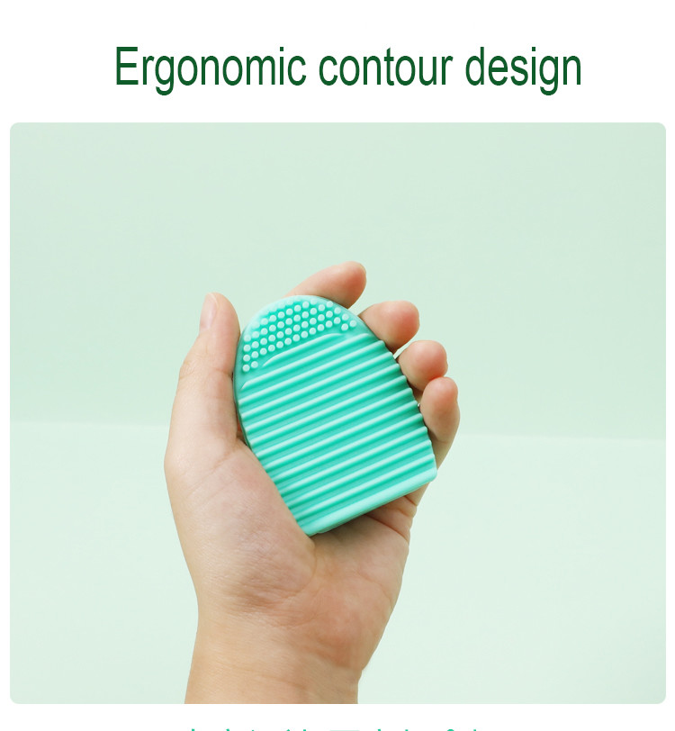 Silicone Eco Friendly Makeup Remover Pads Makeup Brush Cleaning Pad