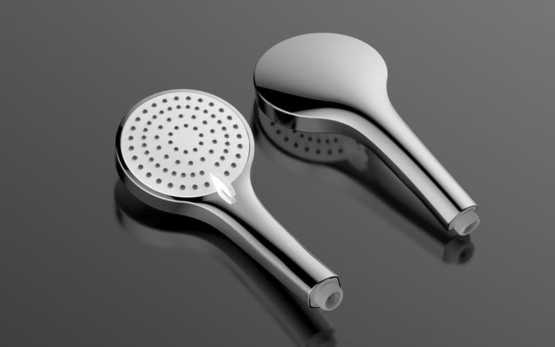 Luxurious Hotel 3 Function Hand Shower Ten Layer Surface Electroplating Treatment
