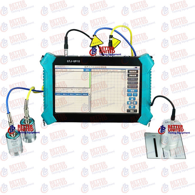 One Channels ASTM D6760-02 Cross Hole Ultrasonic Monitor With Touch Screen
