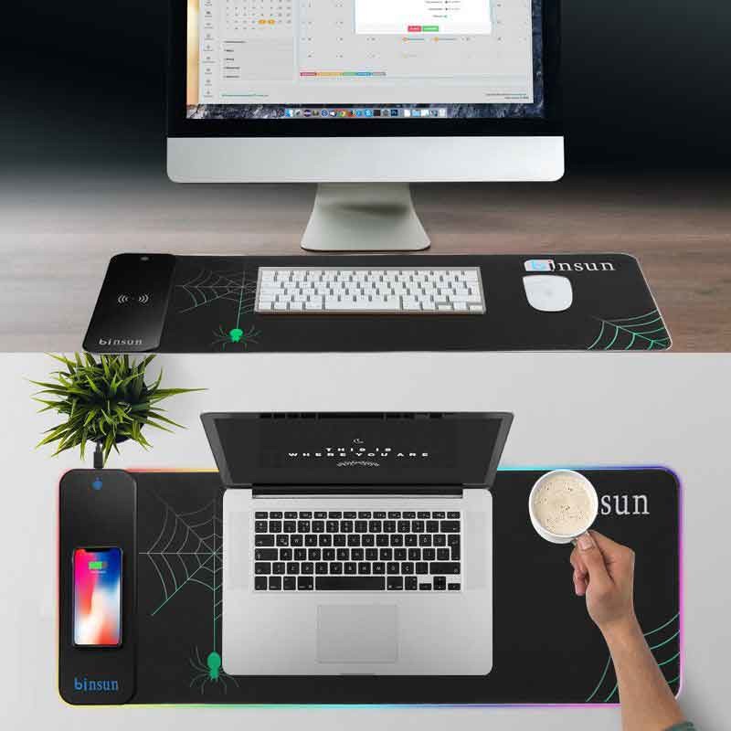 Custom Smart 15W Wireless Charging Keyboard Pad Waterproof