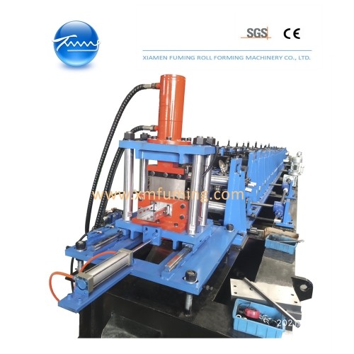CU Purlin Roll Former Equipment Automatic With Hydraulic Cutting System