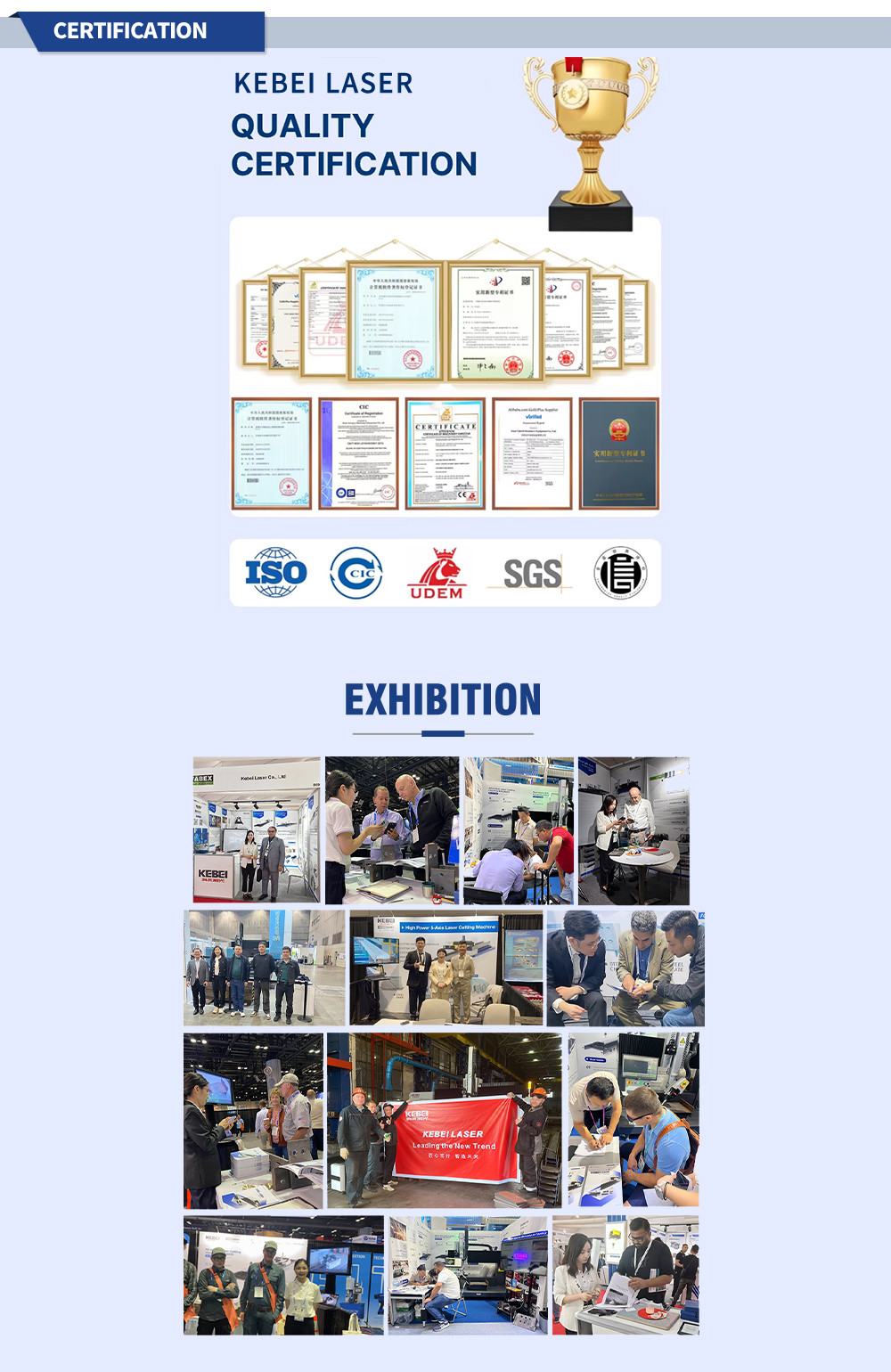 Exchange Table Laser Cutting Machine KB-6020H With Enclosed Protective Cover