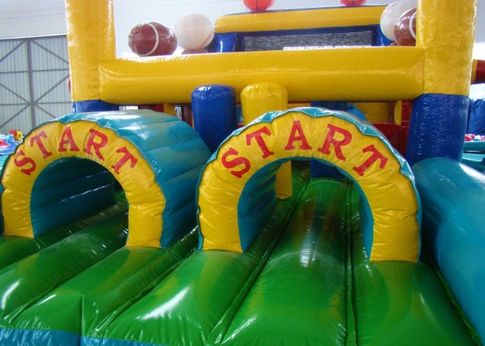 Factory Outdoor Games Inflatable Obstacle Courses Commercial Inflatable Castle