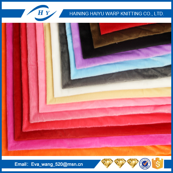 soft plush 2MM soft velboa fabric white velboa fabric