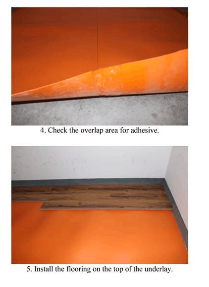 HD Green EVA Vinyl Floor EVA Foam Underlayment 180kg/M3