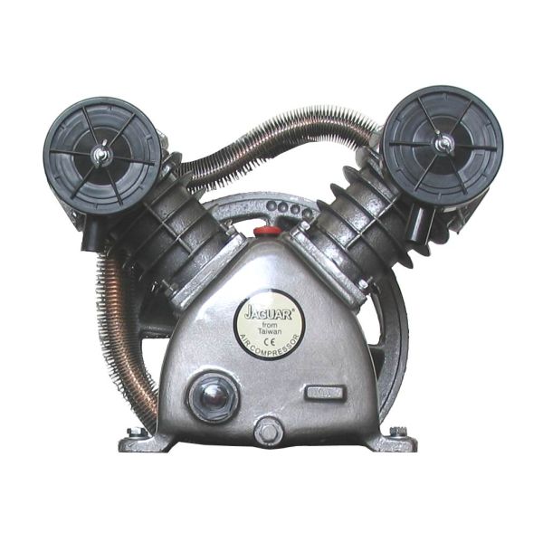 2head JAGUAR Air Compressor Head Pump for Industrial Design Air Displacement 0.52m3/min