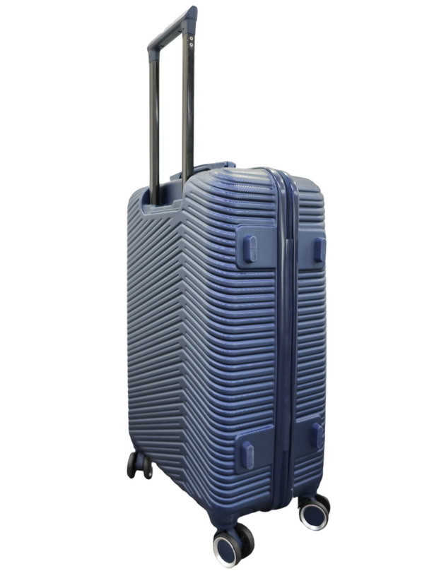 Original Design ABS Luggage 3Pcs-Set Elegant Plane Wheels Internal Combination Lock