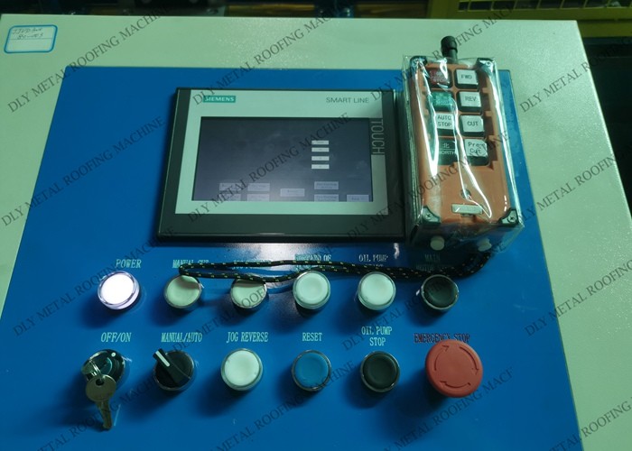 3P 1250mm Ppgi Metal Corrugated Roof Tile Making Machine 380v