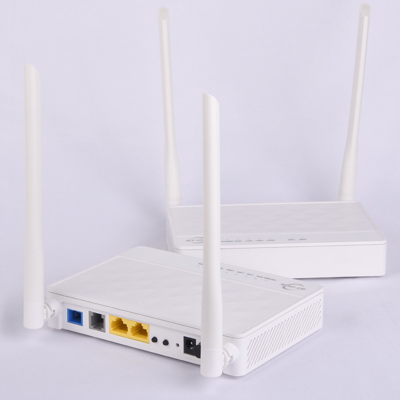 1GE 1FE VOIP 2.4G WIFI DBC FTTH GPON ONU ONT