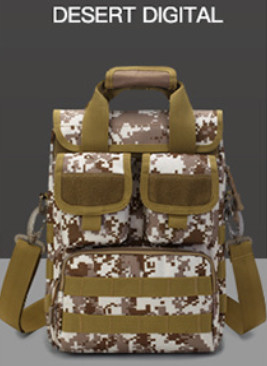 3 Layers Nylon Military Tactical Bags Commuter One Shoulder Messenger Bag