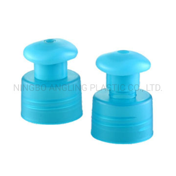 28mm 24mm Plastic Screw Push Pull Cap in Colors