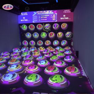 DLP Technology Nteractive Jumping Ball Projection Continuously Updating Games