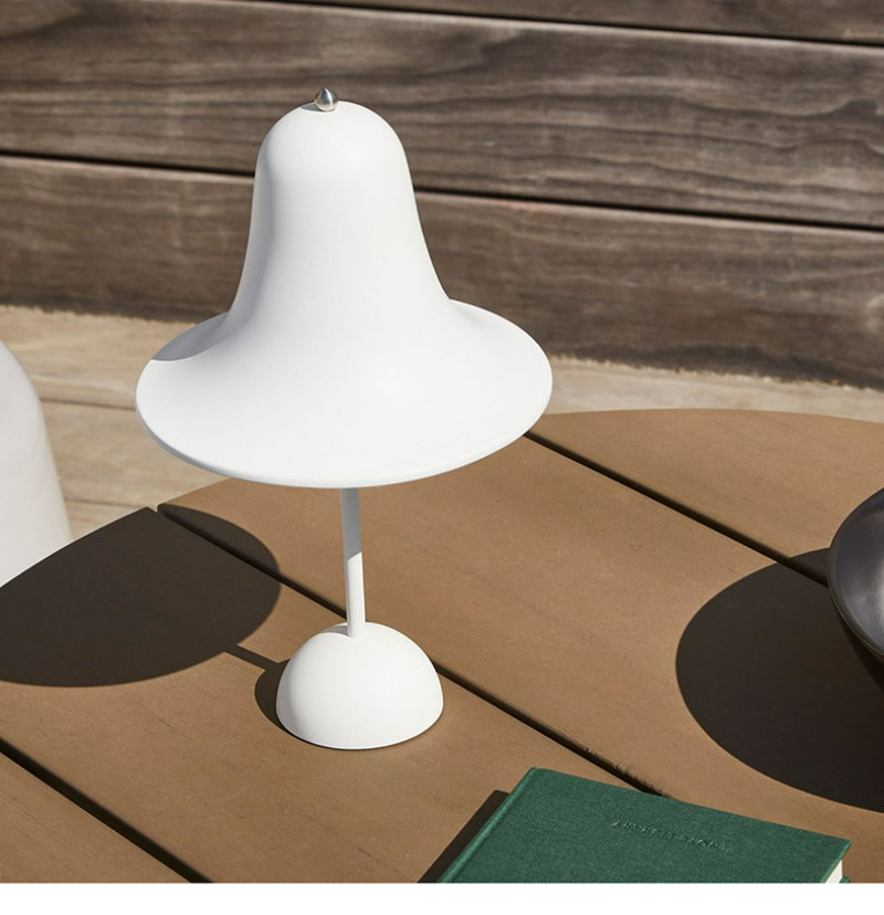 Nordic Classic Simple Bedside lamp for Living Room Foyer Study Home Decor Bell Table Light(WH-MTB-273)