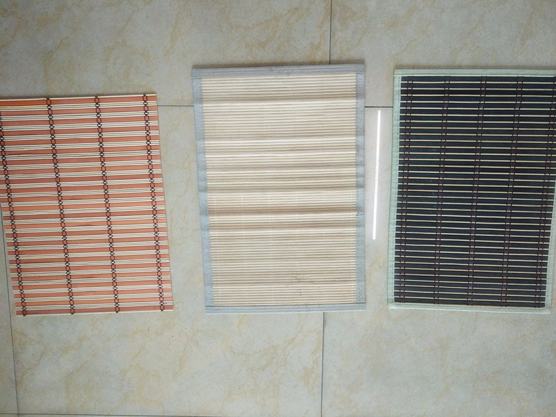 Popular Table Bamboo Schach Mat , Bamboo Bathroom Mat Customized Design