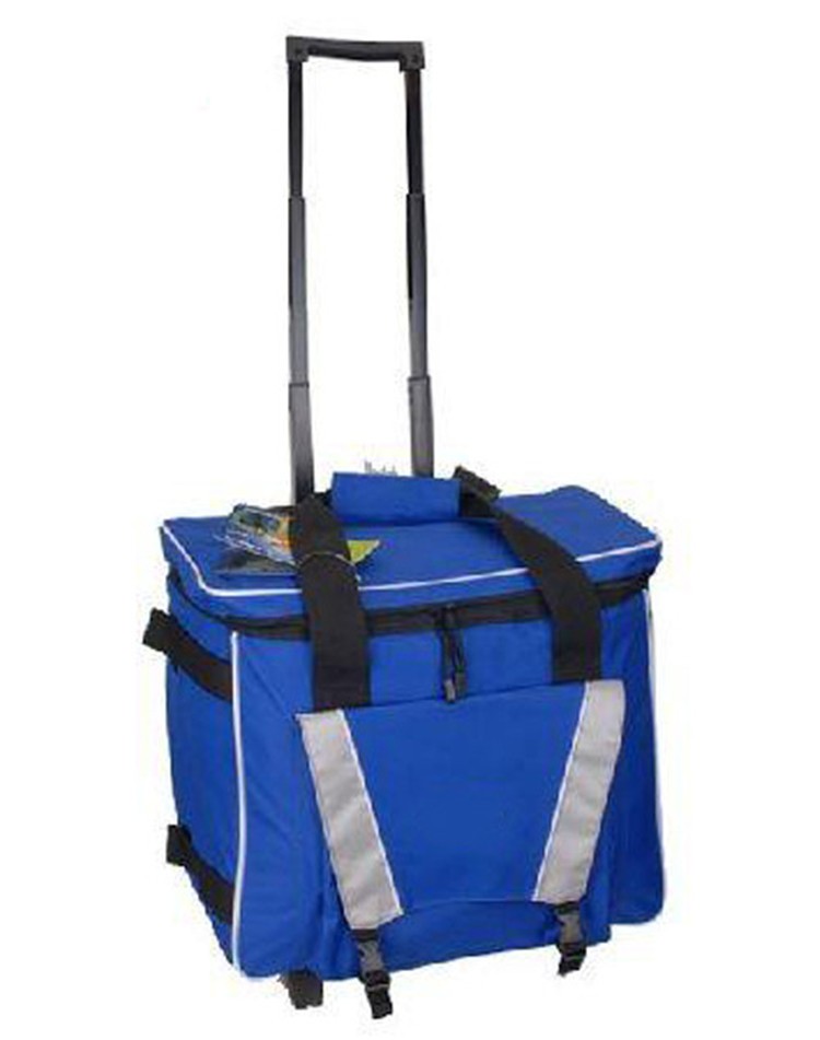 Factory Direct wholesale portable shopping trolley large insulated thermal food carry bag/insulted cooler bag