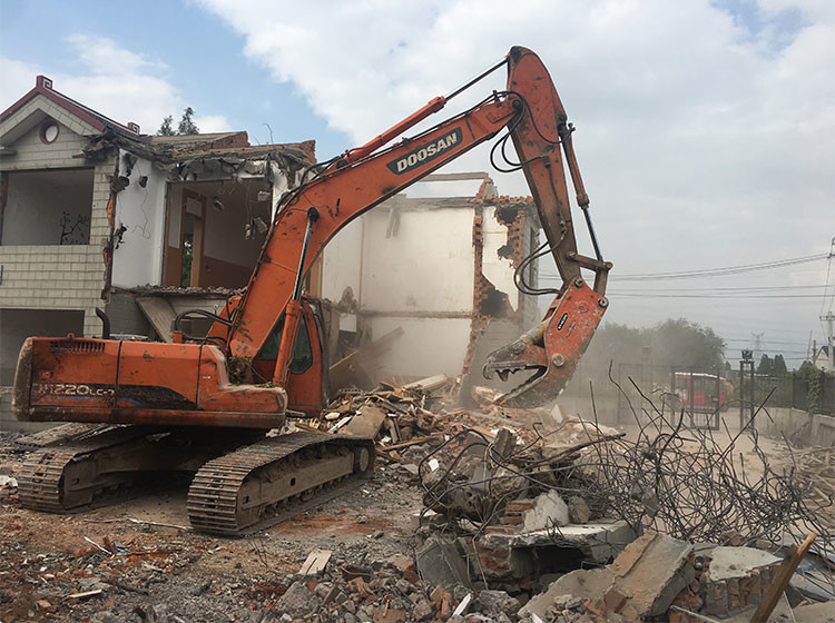 BEIYI BYHC200 hydraulic demolition crusher hydraulic pulverizer for building secondary demolition