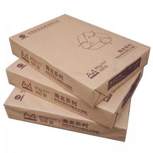 Buy cheap Sustainable A4 Copy Paper 210mm * 297mm A4 Paper 80gsm 500 Sheets For Office Printer product