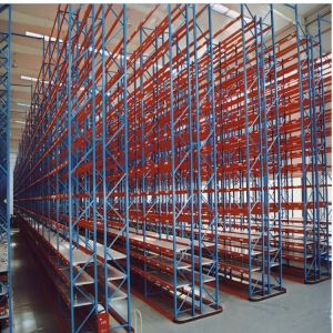 Multi Level VNA Pallet Racking System For Industrial / Warehouse