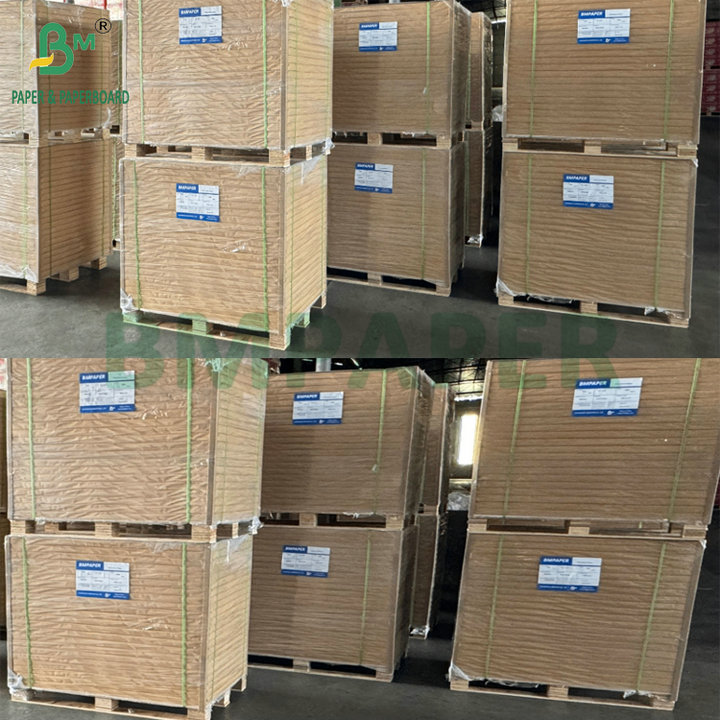 Low-temperature Moisture Resistant 275gsm PE Coated Freezer Cardboard For Frozen Packaging Box